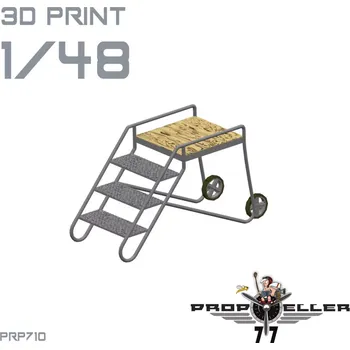 Plastikový model 77PROPELLER 1/48 Luftwaffe Workshop Ladder Type 1