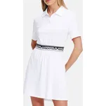 Dámské bílé šaty Karl Lagerfeld - Velikost S, Barva Bílá 55942 241W1350