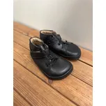 Kožené barefoot boty BF52 0.1 - černá v1, Pegres Velikost: 31