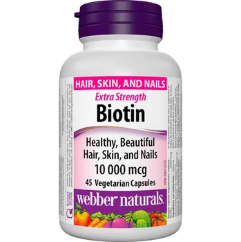 Webber Naturals Biotin 10000mcg 45cps
