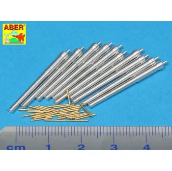 Cizojazyčná kniha Aber Models 1/350 Barrels for Dreadnought