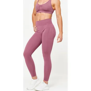 Dámské legíny DOMYOS Dámské bezešvé fitness legíny 900 Push Up XS