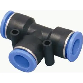 Tesařské kování PUT-10 - Spojka zástrčná 10 mm, tvar T-spojka s otvory pro uchycení