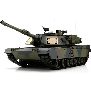 RC model tanku TORRO tank 1/16 RC M1A Abrams zelená kamufláž - BB Airsoft+IR