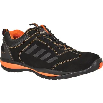 Pracovní obuv PORTWEST Obuv FW34, Steelite Lusum Safety Trainer S1P HRO, polobotka s ocelovou špicí a stélkou POR-FW34ORR46 Oranžová 46