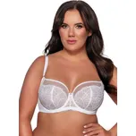 Podprsenka s krajkovým vzorem Ava 2109 Maxi Velikost: 90I, Barva: Bílá