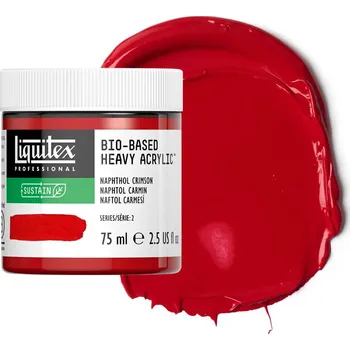 Vodová barva Akrylová barva Liquitex Professional Bio-Based - Napthol Crimson