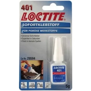 Průmyslové lepidlo LOCTITE 401 3g blistr LOCTITE lepidlo se střední viskozitou, spojování částí během několika vteřin