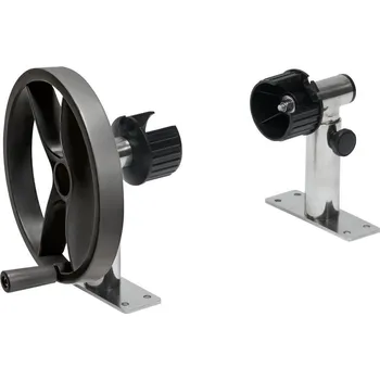 Nerezové stojny navíjecího zařízení - nastavitelné (pár) (NOVA REEL)