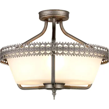 Elstead Distanční stropní světlo Crown železo, bílá 3 x 60 W - Doprava zdarma