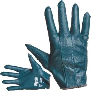 Pracovní rukavice ANSELL 32-125 - Hynit - Rukavice pracovní (vel. 10) úplet povrstvený nitrilem, bez manžety, perfor. hřbet