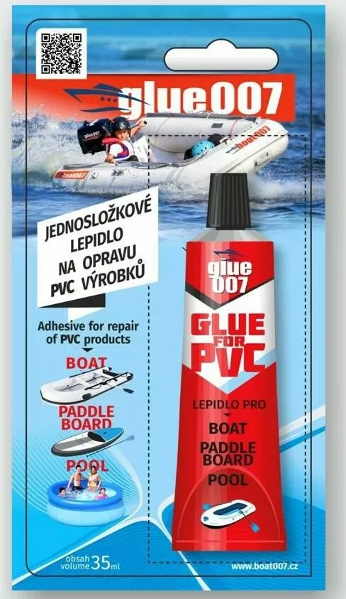 GLUE007 - lepidlo na PVC, čluny, bazény, paddlebordy a další