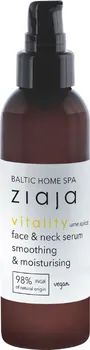 Pleťové sérum Ziaja Baltic Home Spa Vitality Face And Neck vyhlazující hydratační sérum 90 ml