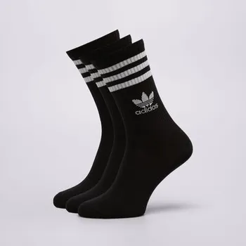 Pánské ponožky Adidas Ponožky Crew Sock 3Str Černá 37-39