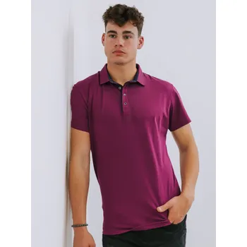 Pánské tričko Pánské POLO triko VSB VUGO ve švestkové barvě, VELIKOST 3XL