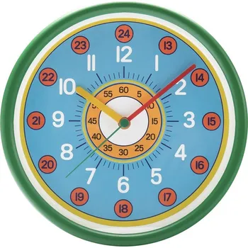 Hodiny Elton 163380 - dětské barevné nástěnné hodiny