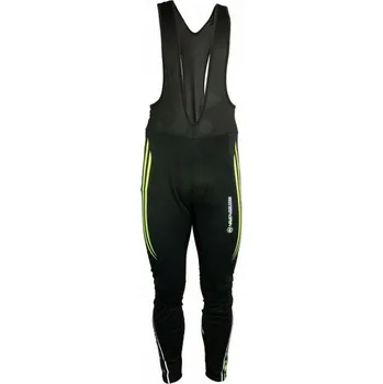 cyklistický dres Kalhoty dlouhé unisex HAVEN Isolera černo/zelené XXL