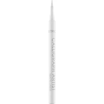 Oční linky Catrice Calligraph Artist Matte oční linky ve fixu s matným efektem odstín 070 Snow White 1,1 ml