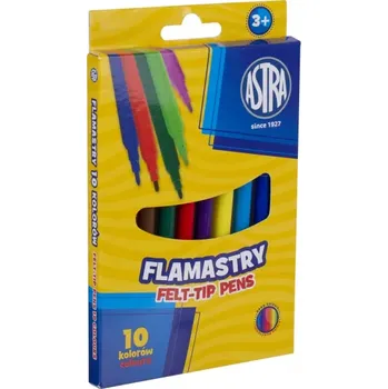 ASTRA Barevné fixy sada 10ks, krabička, 314121001