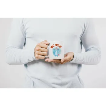 Hrnek Big Boss pro šéfa - Černá
