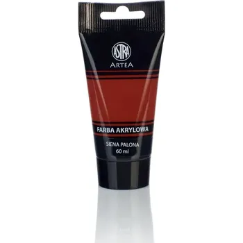 Vodová barva Astra ARTEA ARTEA Akrylová barva Profi 60ml, Burnt Sienna / Okrová Spálená, 83410934