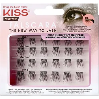 Kiss My Face Falscara Lash - Nalepovací řasy - Wisp Multi 01