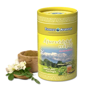 Přírodní produkt Everest Ayurveda himalájský horký nápoj AMALAKI moringa 100 g