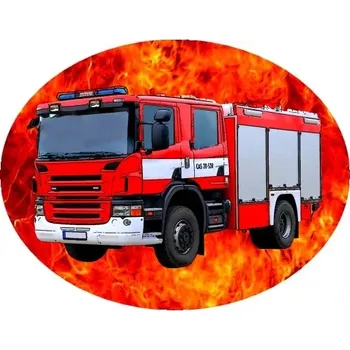 Nášivka Nažehlovačka HASIČI SCANIA (digitální nažehlovačka )