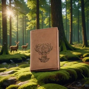 Obal na doklad Pouzdro Na Myslivecké Doklady "Sv. Hubert" - Dárek pro myslivce