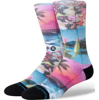 Pánské ponožky ponožky Stance Take A Picture Crew - Floral 38-42