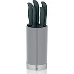 KELA Sada kuchyňských nožů 5 ks ve stojanu ACIDA šedá KL-11288