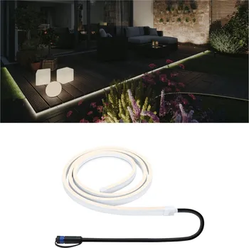 Lampička Paulmann Plug & Shine Smooth LED pásek 3 000K 2 m bílá LED 12 W celkem - Doprava zdarma