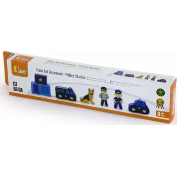 Dřevěná hračka Viga Dřevěné policejní auto