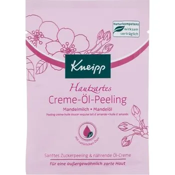 Koupelová kosmetika Kneipp Cream-Oil Peeling Almond Blossoms - Tělový peeling 40 ml