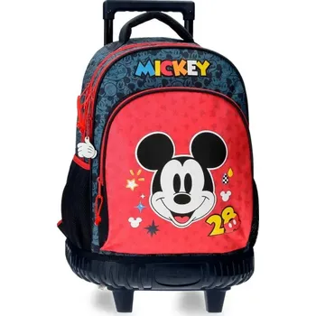 JOUMMA BAGS Školní batoh na kolečkách MICKEY MOUSE Get Moving, 29L, 2622921