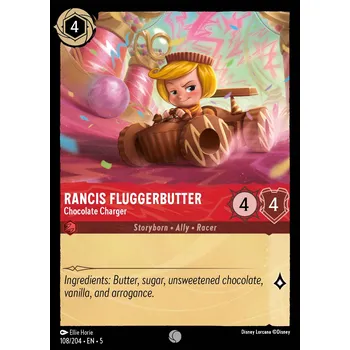 Karetní hra Rancis Fluggerbutter 108/204 - Shimmering Skies Typ karty: Non-Holo