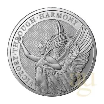 1 unce stříbrná mince St. Helena - The Queen´s Virtues - Victory 2021
