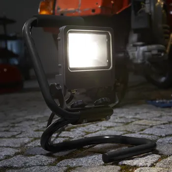 Lampička LEDVANCE Worklight S-Stand LED stavební reflektor 30 W - Délka kabelu 200 cm tmavě šedá LED 30 W celkem - Doprava zdarma