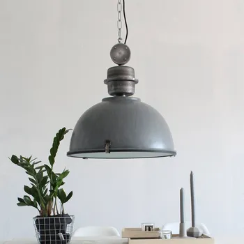 Steinhauer Závěsné světlo Bikkel v šedé barvě - baldachýn - výška 5 cm, Ø 12 cm šedá 1 x 60 W - Doprava zdarma