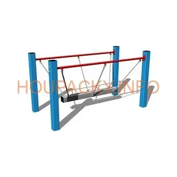 Dětská houpačka Řetězová lávka RL101K - celokovová (v.p. 1 m)