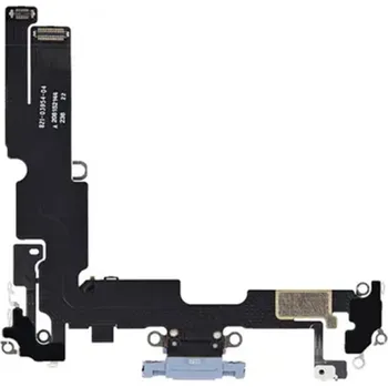 Nabíjecí port a flex kabel pro iPhone 14 Plus HQ - Modrý