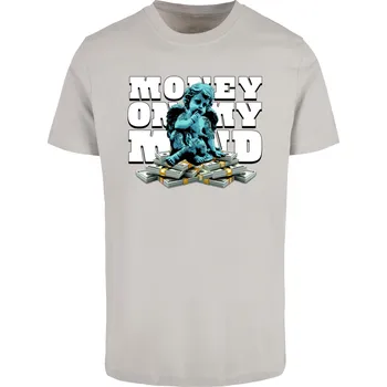 Pánské tričko Pánské tričko Money On My Mind světle asfaltové Mister Tee šedá 2866441