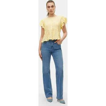 Dámské džíny Vero Moda Jeansy Tessa 10315494 Modrá Straight Fit 29_32