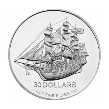 1 kilogram stříbrná mince Cook Islands mince