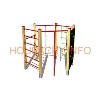 Doplněk pro dětské hřiště Šplhací sestava SS602D