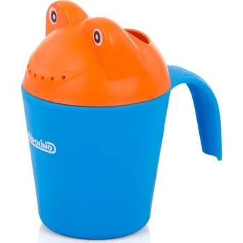 Koupání kojence CHIPOLINO Konvička na oplachování vlasů Froggy modrá