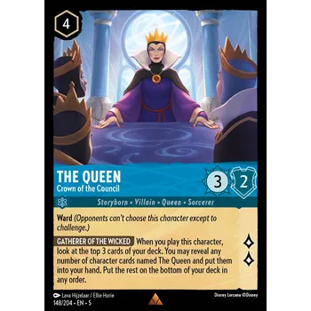 Sběratelská karetní hra The Queen 148/204 - Shimmering Skies Typ karty: Standard