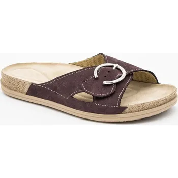 Dámská zdravotní obuv Dámské pantofle Medistyle Malaga 3M-I15/4, vínové 40