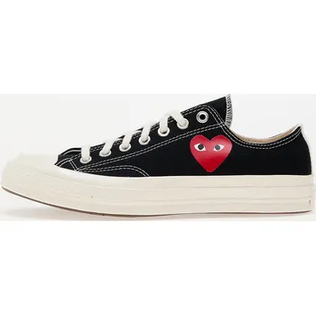Pánské tenisky Tenisky Converse x Comme des Garçons PLAY Chuck 70 OX Black/ Egret/ Red EUR 41.5