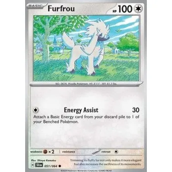 Karetní hra Pokémon SFA 051/064 Furfrou - Shrouded Fable Stav: Near Mint, Verze: REVERSE HOLO